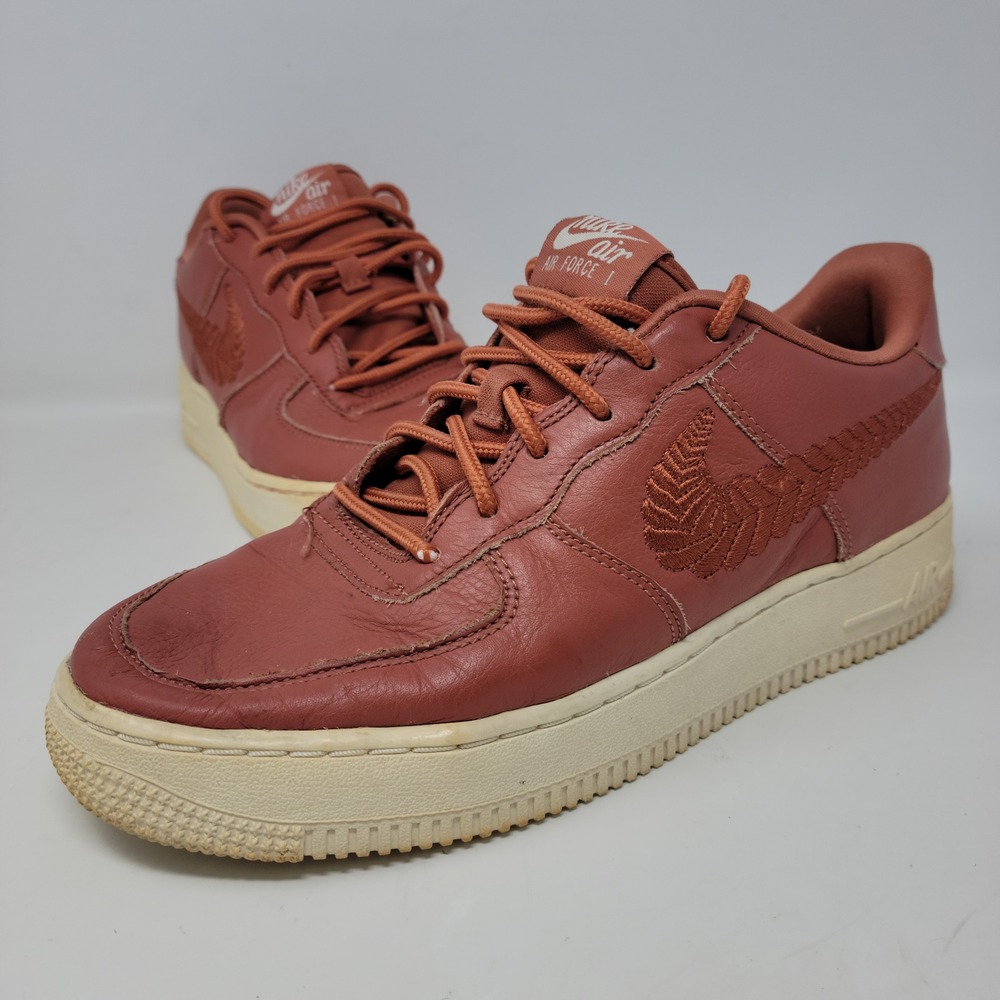 Nike‎ Air Force 1 Premium EMBROIDERED SZ 6.5Y - Women's SZ 7.5 Dusty Peach